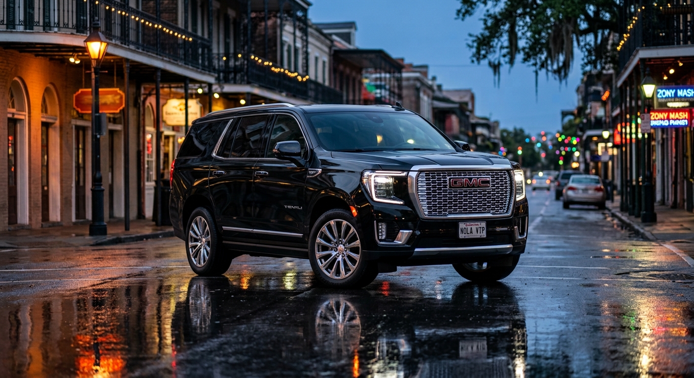 Black 2025 GMC Yukon exterior